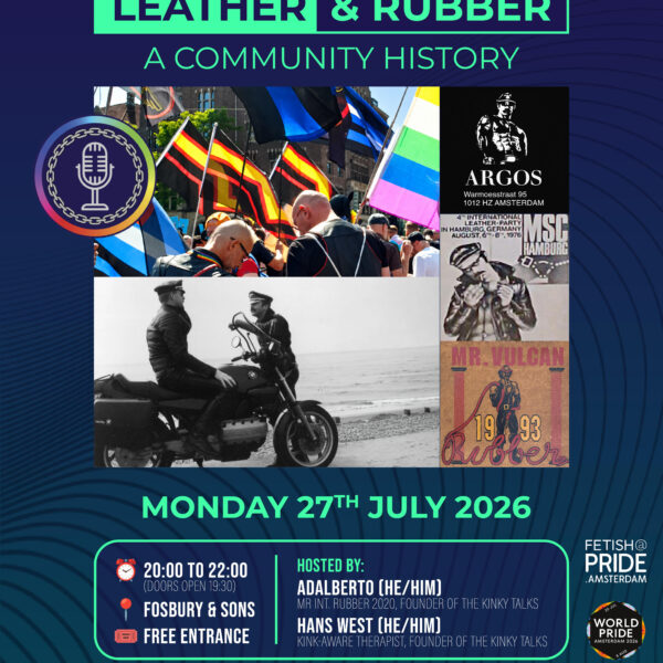 Afbeelding bij Kinky Talk – Leer & Rubber: Een geschiedenis van de gemeenschap
