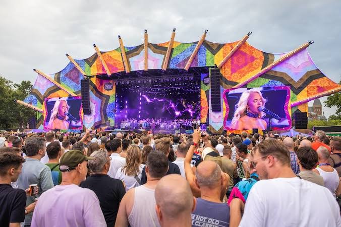 Closing Party in Gay Pride Festival, Amsterdam